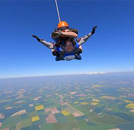 Adventure seeker Sarah takes her fundraising to new heights